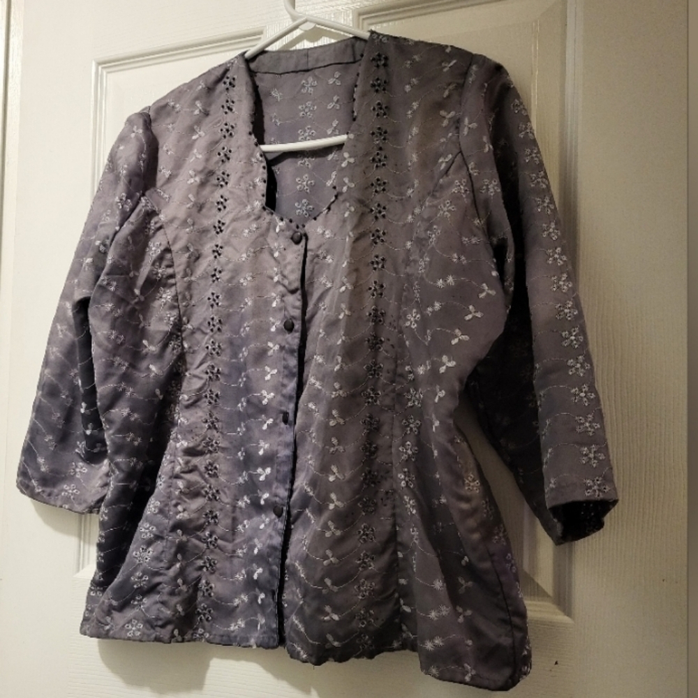 Vintage 1980''s Tailor- Made Button Down Shirt, size 10